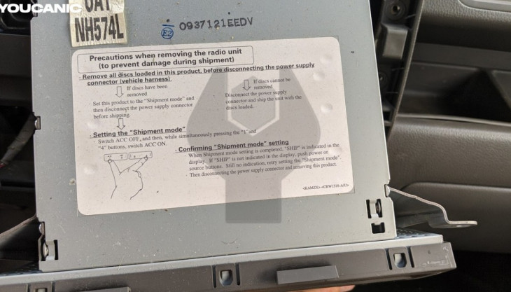 How to Set Honda Radio on Shipping Mode