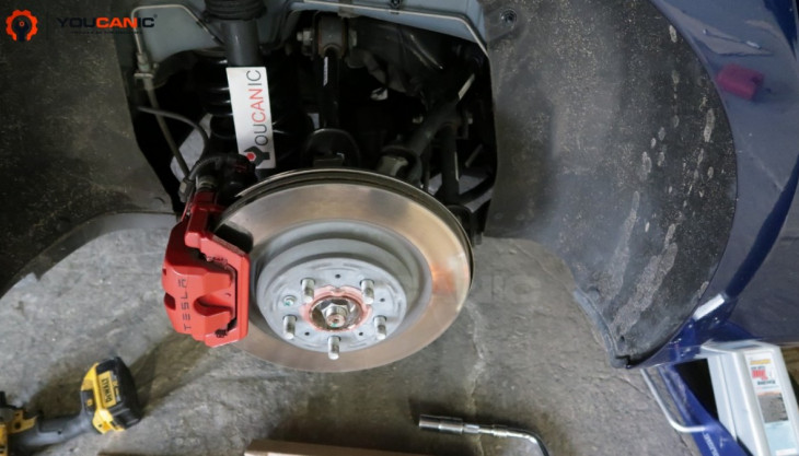 Tesla Model 3 Rear Brake Pad Replacement