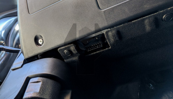 Mitsubishi OBD-II Port Location