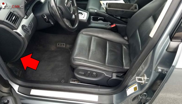Audi OBD2 Port Location