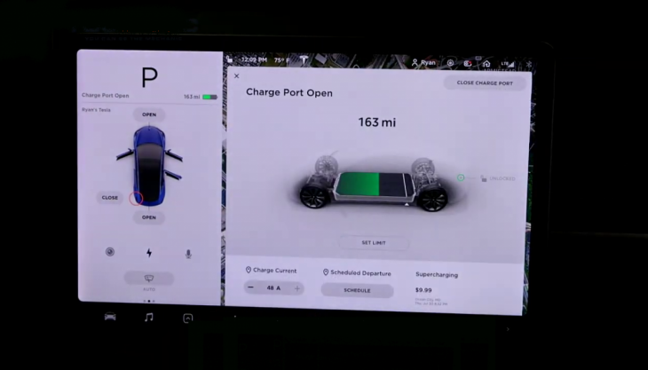 Configure Tesla Model 3 Charging Settings