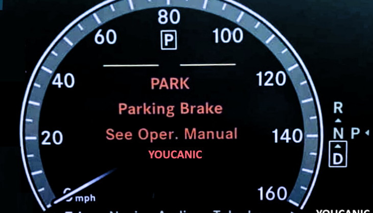 Mercedes-Benz Parking Brake Inoperative See Owner's Manual Warning