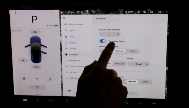 Tesla Autopilot Settings and Configuration
