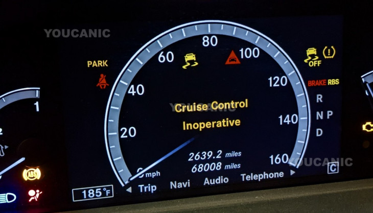 Mercedes-Benz Cruise Control Inoperative