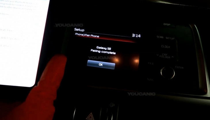Kia Optima Connect Bluetooth Phone Pair