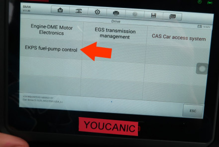 BMW Fuel Pump Control Unit Problems | EKPS module
