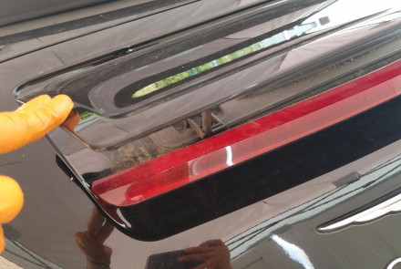 Chrysler Crossfire Rear Spoiler Wing Removal