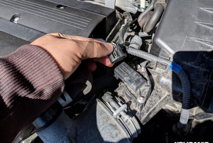 Mitsubishi Mass Air Flow Sensor Replacement
