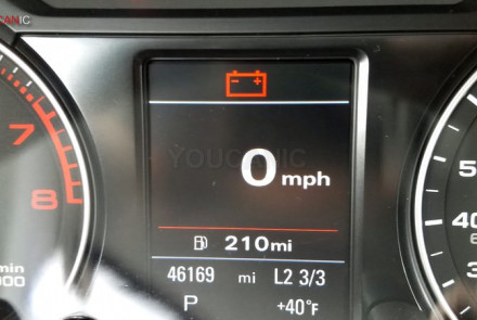 Audi Battery Warning Light Problem