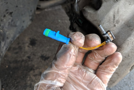 Mercedes-Benz Brake Pad Wear Sensor Replacement