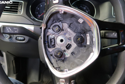 VW Driver Airbag Replacement DIY