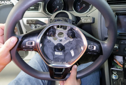 VW Steering Wheel Removal DIY