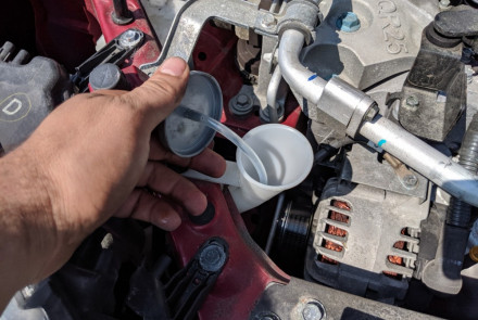 Nissan Add Windshield Washer Fluid