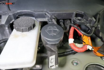 Add Windshield Washer Fluid to a Tesla