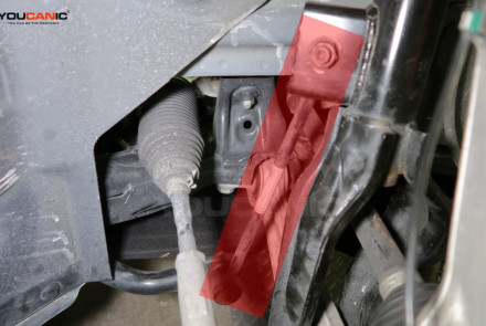 Tesla Model 3 Change Sway Bar Link Replacement DIY