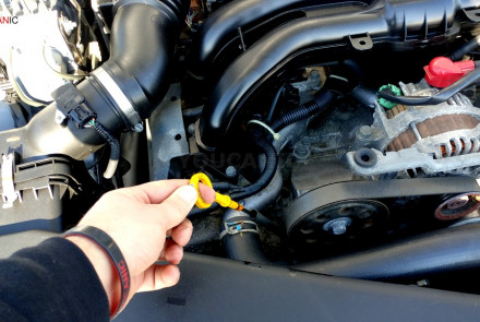 How to Check Engine Oil Level on a Subaru