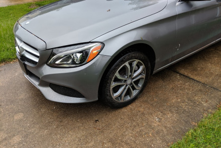 Mercedes C-Class W205 Front Brake Pad Replacement