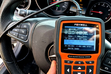 Read & Clear Mercedes-Benz Fault Codes DTCs