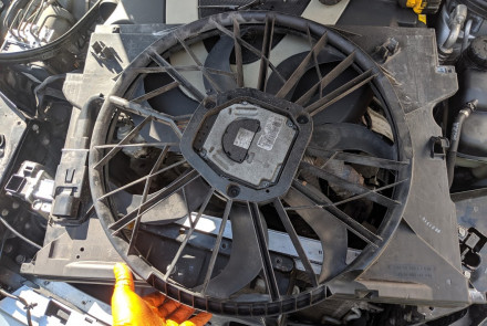 Mercedes-Benz Radiator Cooling Fan Replacement | DIY