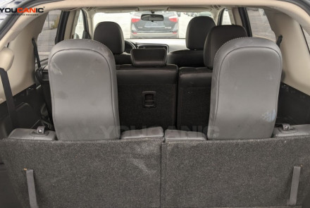 Fold Third Seat Down - SUV or VAN