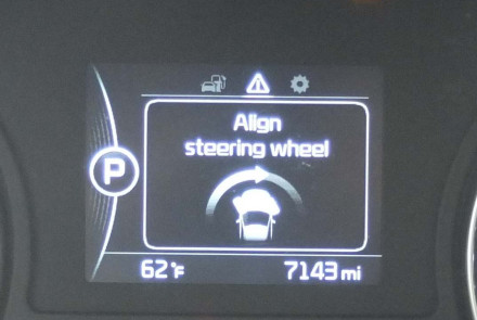 Align Steering Wheel Warning Message on Hyundai / Kia Vehicles