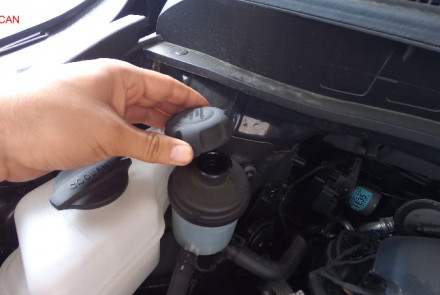 Kia Sedona Check Power Steering Fluid