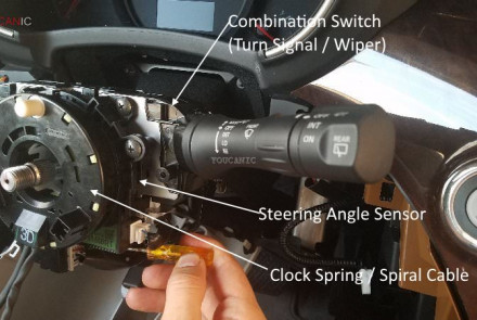 Nissan Clock Spring + Steering Angle Sensor Replacement