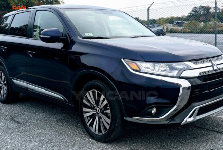 Mitsubishi Outlander Front Headlight Daytime Running Light Replacement.