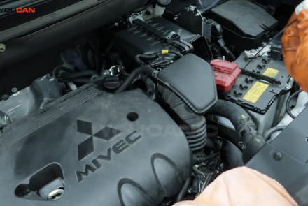 Check Engine Fluid Levels on a Mitsubishi Vehicle