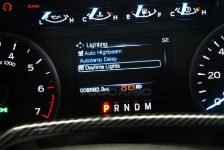Ford F-150 Turn ON/OFF Daytime Running Lights