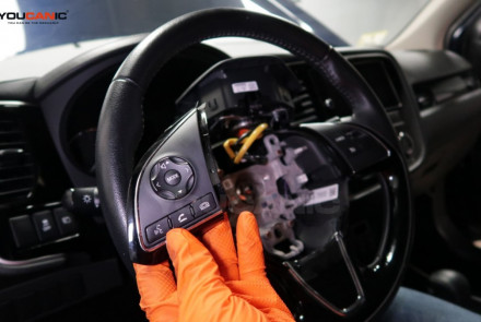 Mitsubishi Outlander Steering Wheel Button Replacement DIY