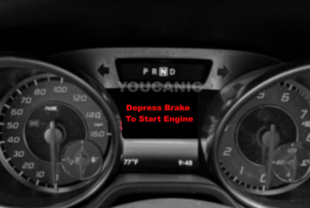 Depress Brake To Start Engine