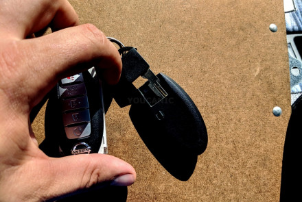 Nissan Key Fob Remote Battery Replacement