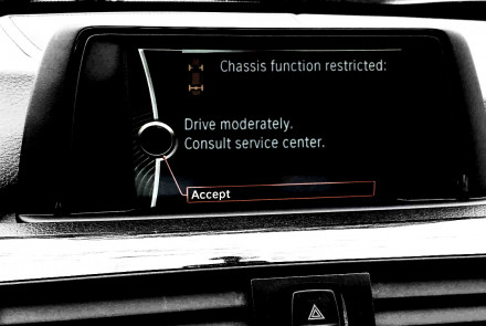 BMW Chassis Stabilization Malfunction | Drive Moderately
