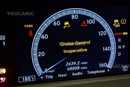 Mercedes-Benz Cruise Control Inoperative