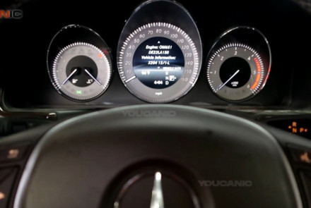 Find Mercedes-Benz Engine Code via Instrument Cluster