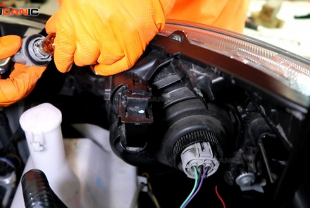 Replace Front Turn Signal Bulb Mitsubishi Mirage