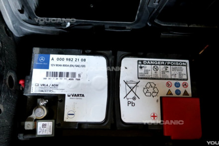 Replace Battery on Mercedes-Benz GLK