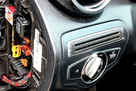 2015-2020 Mercedes-Benz C-Class W205 Fuse Locations