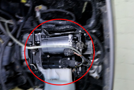 Mercedes-Benz Air Suspension Compressor Replacement