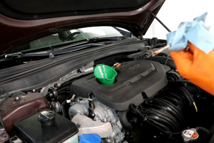 Kia Optima Change Engine Oil - DIY