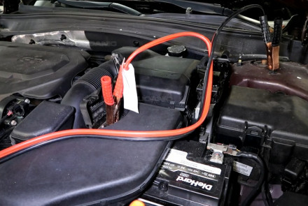 Kia Optima Jump Start with Dead Battery