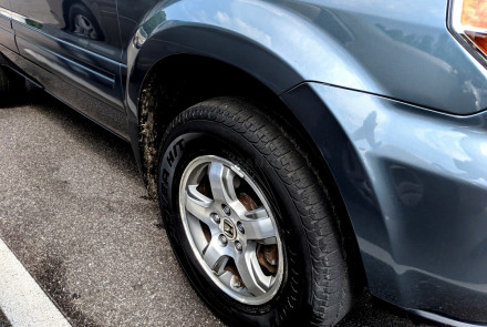 Honda Ridgeline Front Brake Pad Replacement