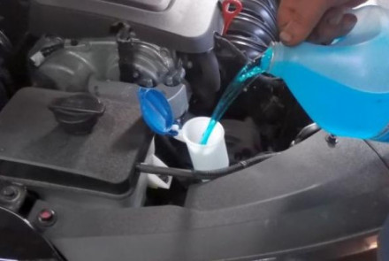 Kia Add Windshield Washer Fluid