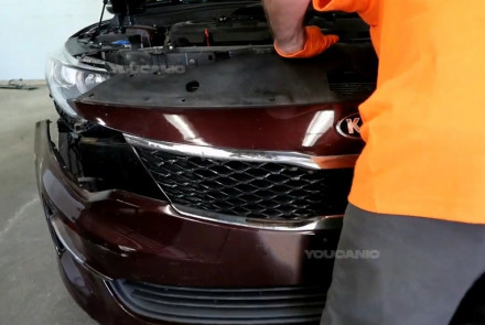 2016-2020 Kia Optima Front Bumper Removal