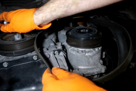 Kia Optima Replace Drive & Water Pump Belt Replacement