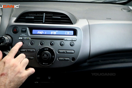 2008-2013 Honda Fit Set Clock - Time
