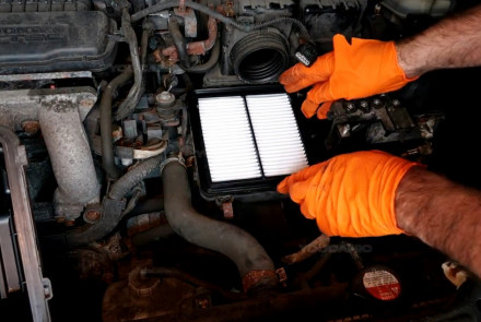 2007-2013 Honda Fit Replace Engine Air Filter