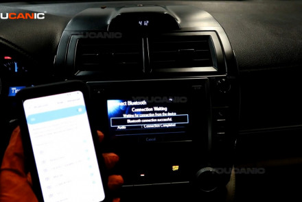 Toyota Camry Pair Bluetooth Phone to Radio