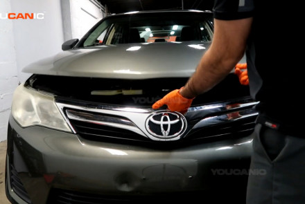 Open Hood Toyota Camry 2012-2017 XV50